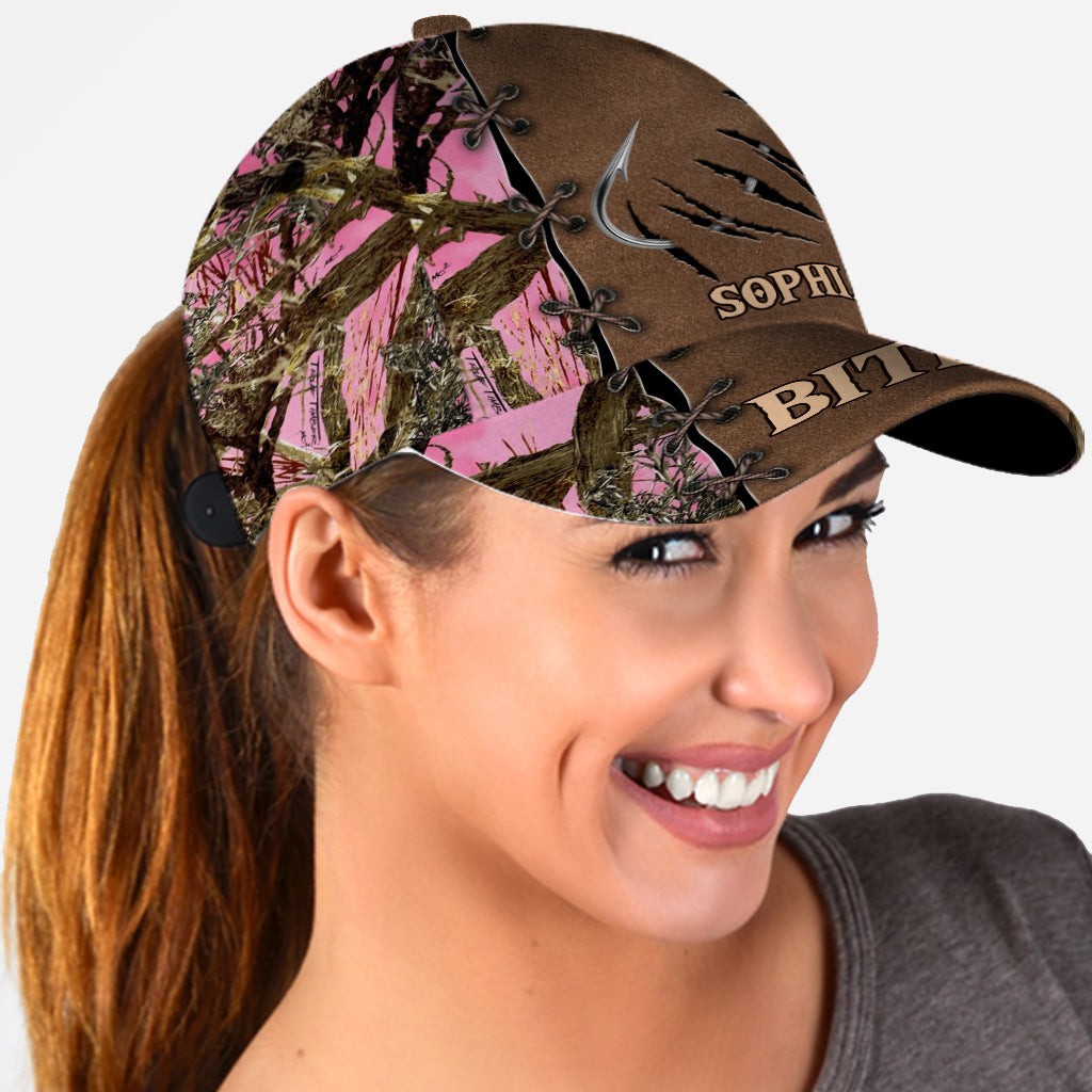 Fishing Girl - Personalized Fishing Classic Cap