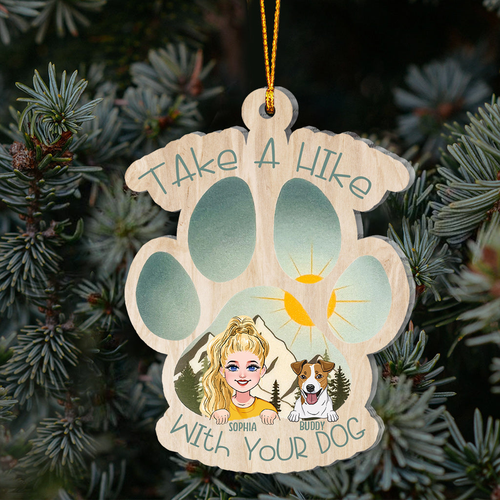 Take A Hike - Personalized Hiking Ornament
