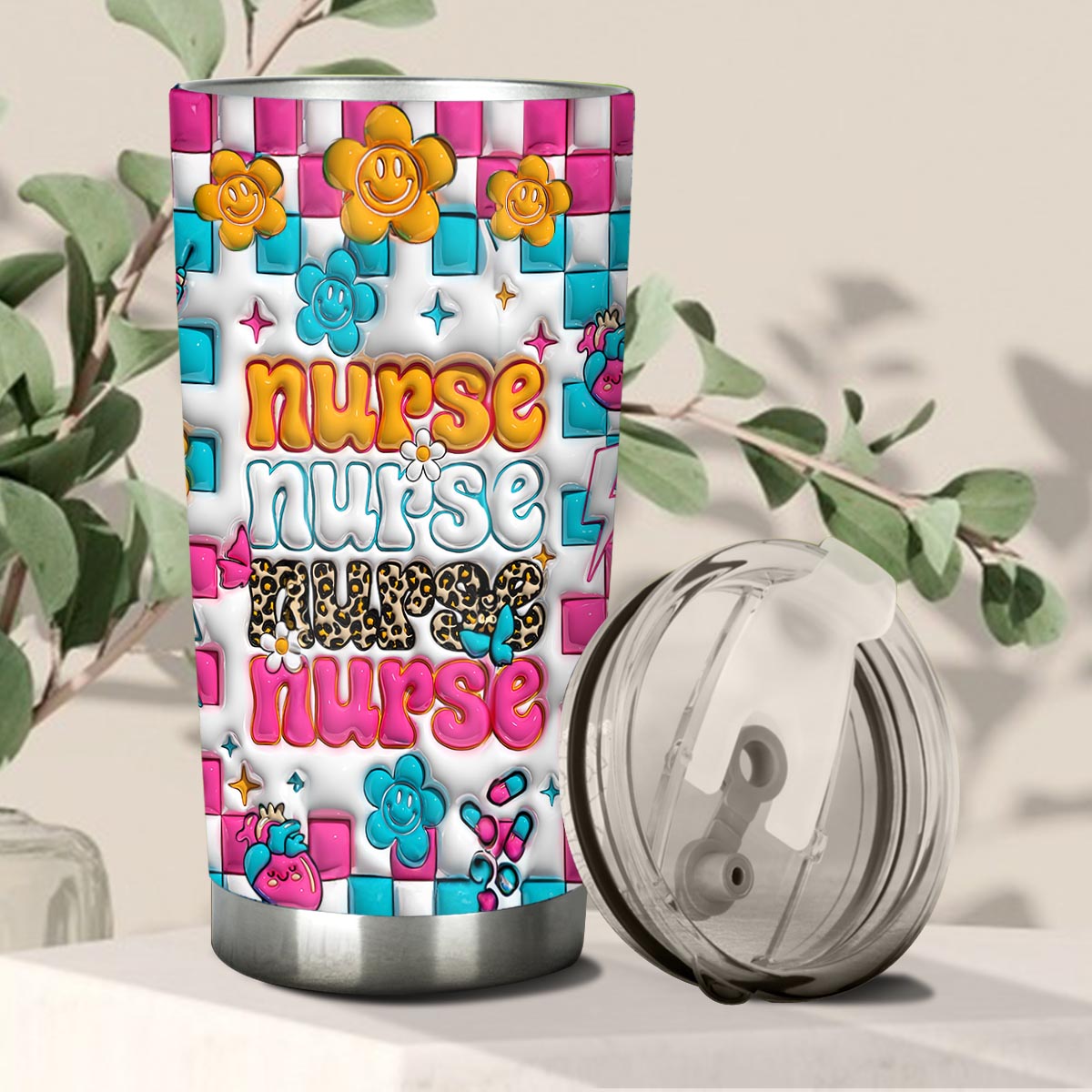 Nurse Life - Personalized Nurse Tumbler