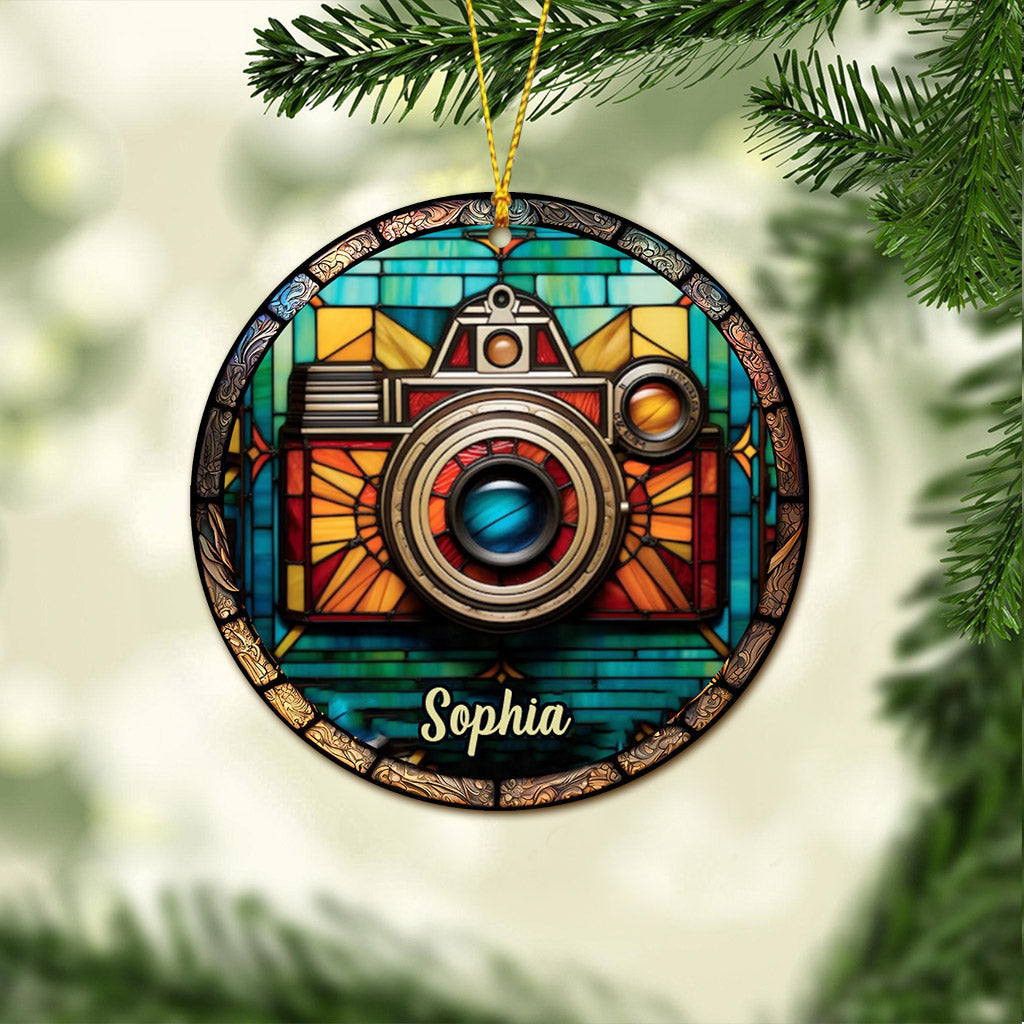 Just A Girl Who Loves Photography - Personalized Photography Ornament