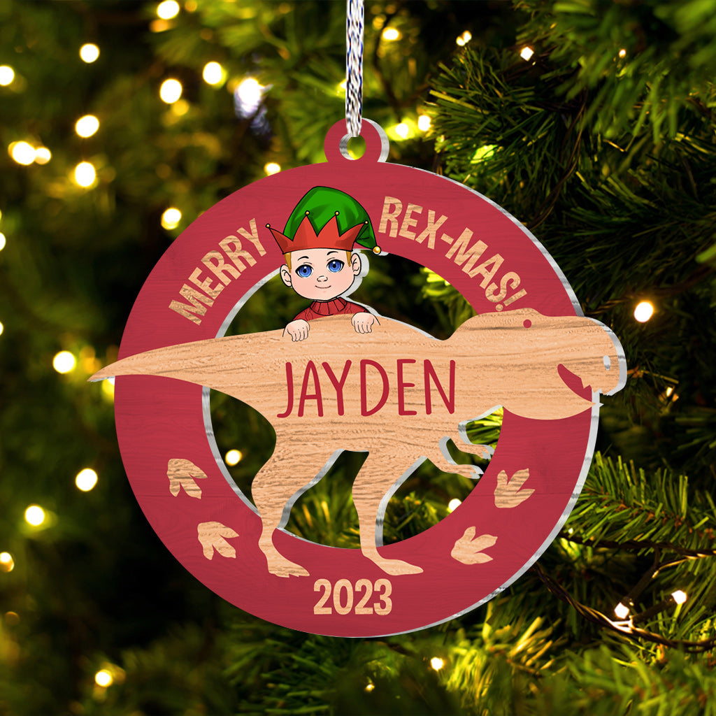 Baby Dino - Personalized Kid Ornament