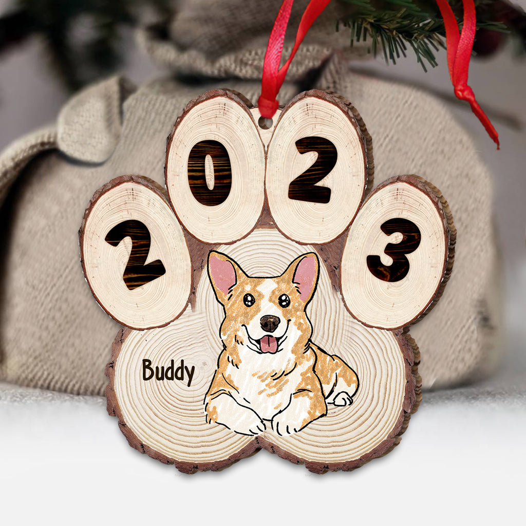 Lovely Pet Dogs Cats Paw - Gift for dog lovers, cat lover - Personalized Ornament