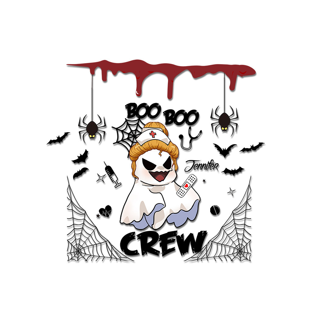 Boo Boo Crew - Personalized Nurse Decal Full