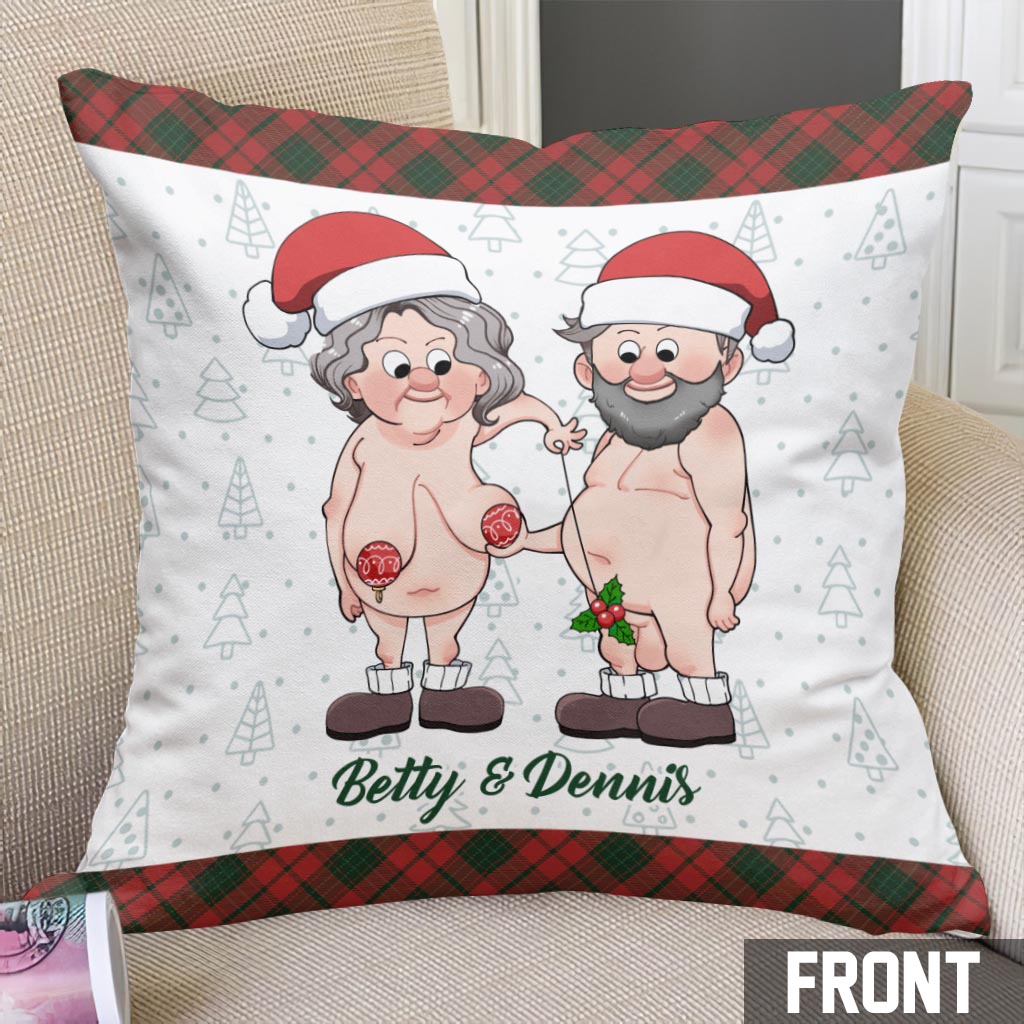 I’m Growing Old With You - gift for boyfriend, girlfriend - Personalized Throw Pillow