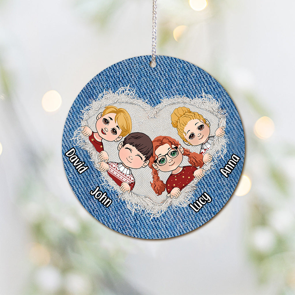 Best Grandma / Mom Ever - Personalized Grandma Ornament