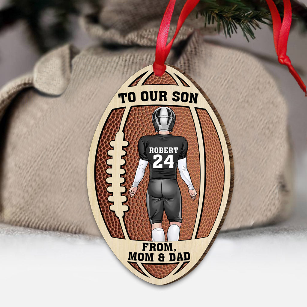 To Our Son - gift for son, him - Personalized Ornament