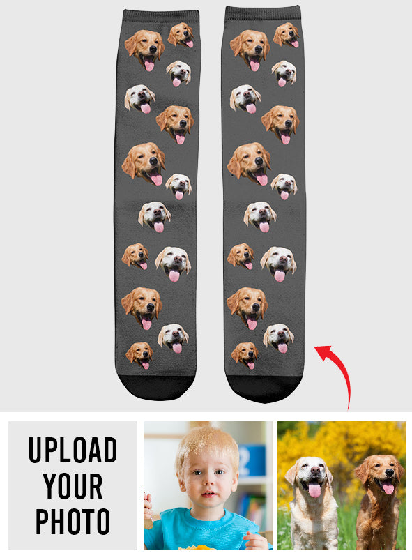 Individuell gestaltete Hundesocken