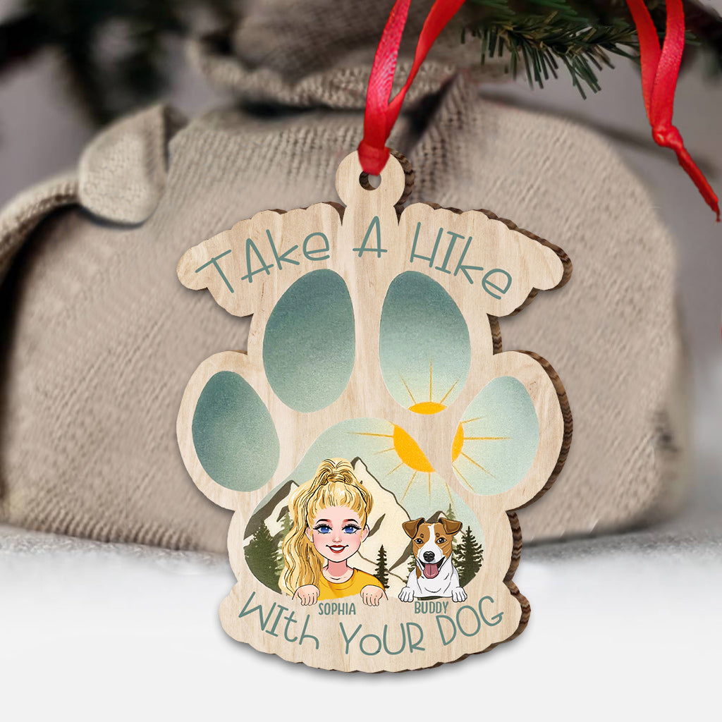 Take A Hike - Personalized Hiking Ornament
