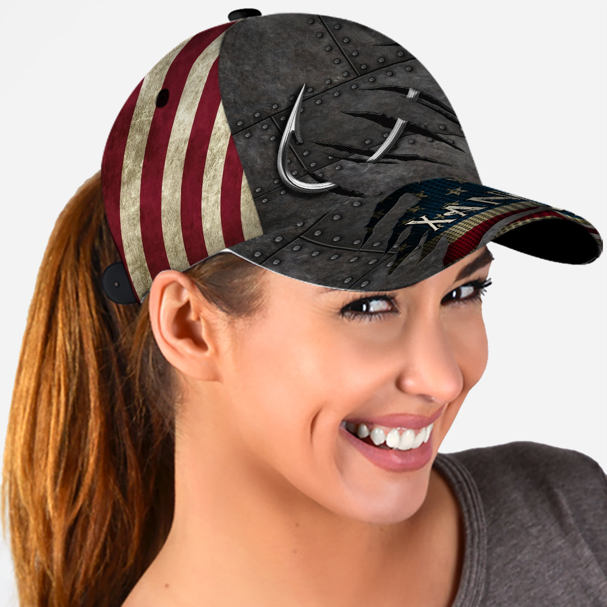 Fishing Hook Cool Design - Personalized Fishing Classic Cap