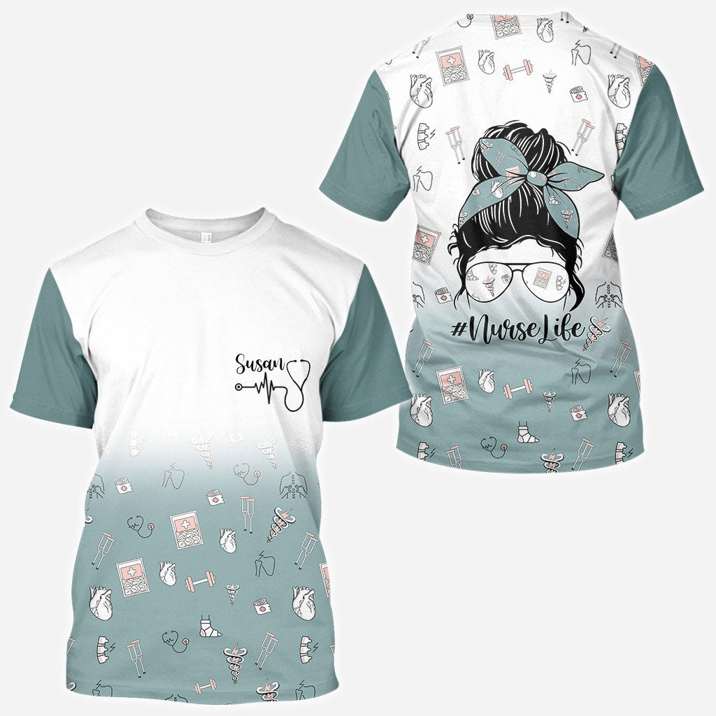 Nurse Jacket - Personalized Nurse All Over Shirt