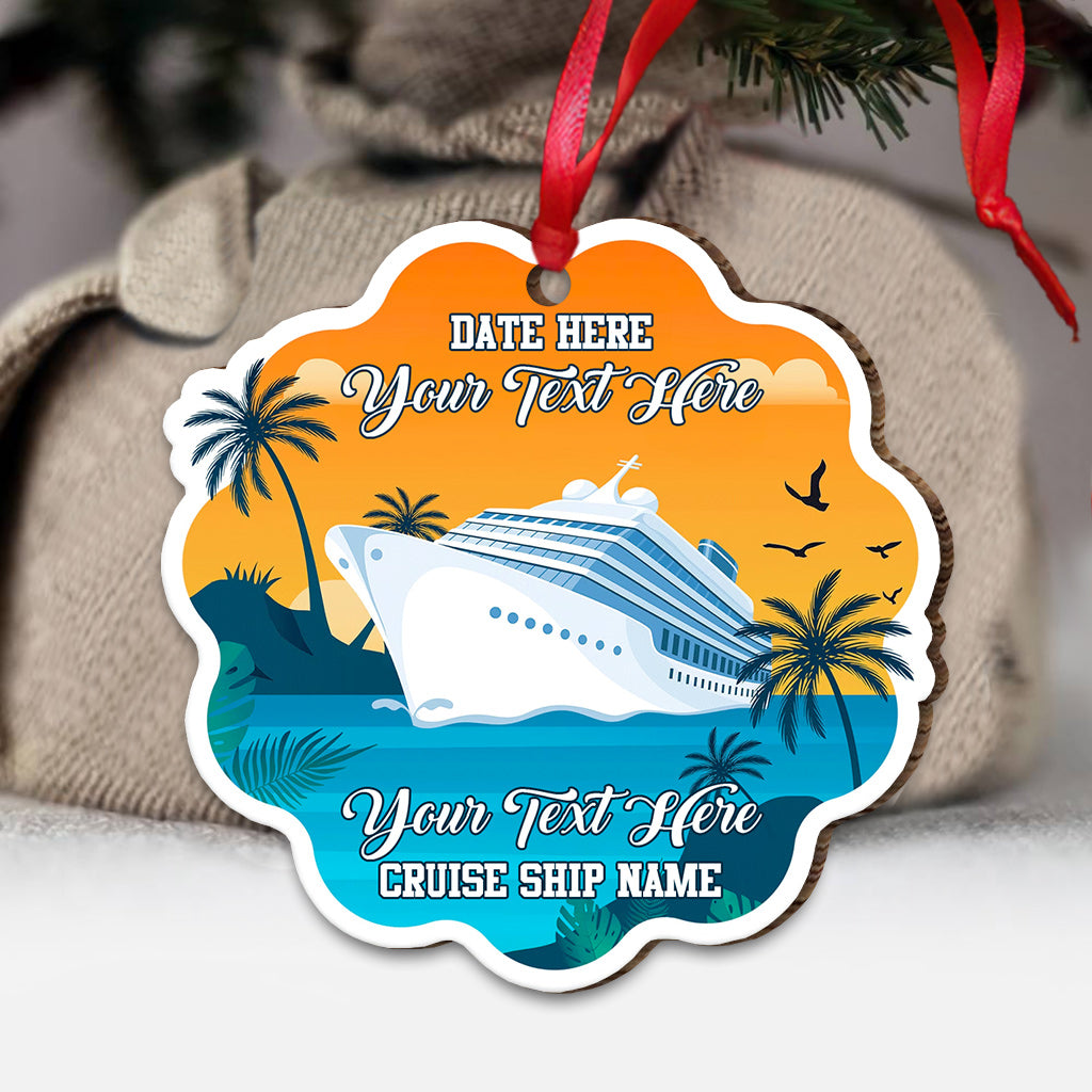 Love Cruising - Personalized Cruising Ornament