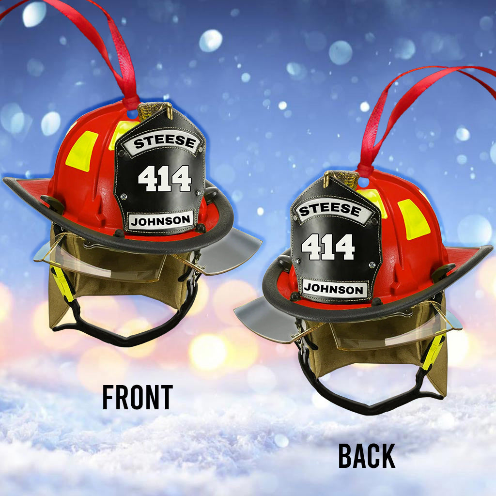 Firefighter Life - Personalized Firefighter Ornament