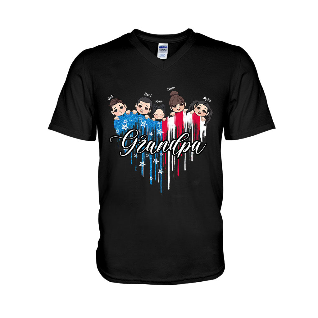 Best Grandma Ever - Gift for grandma, mom, dad, grandpa, aunt, uncle - Personalized T-shirt And Hoodie