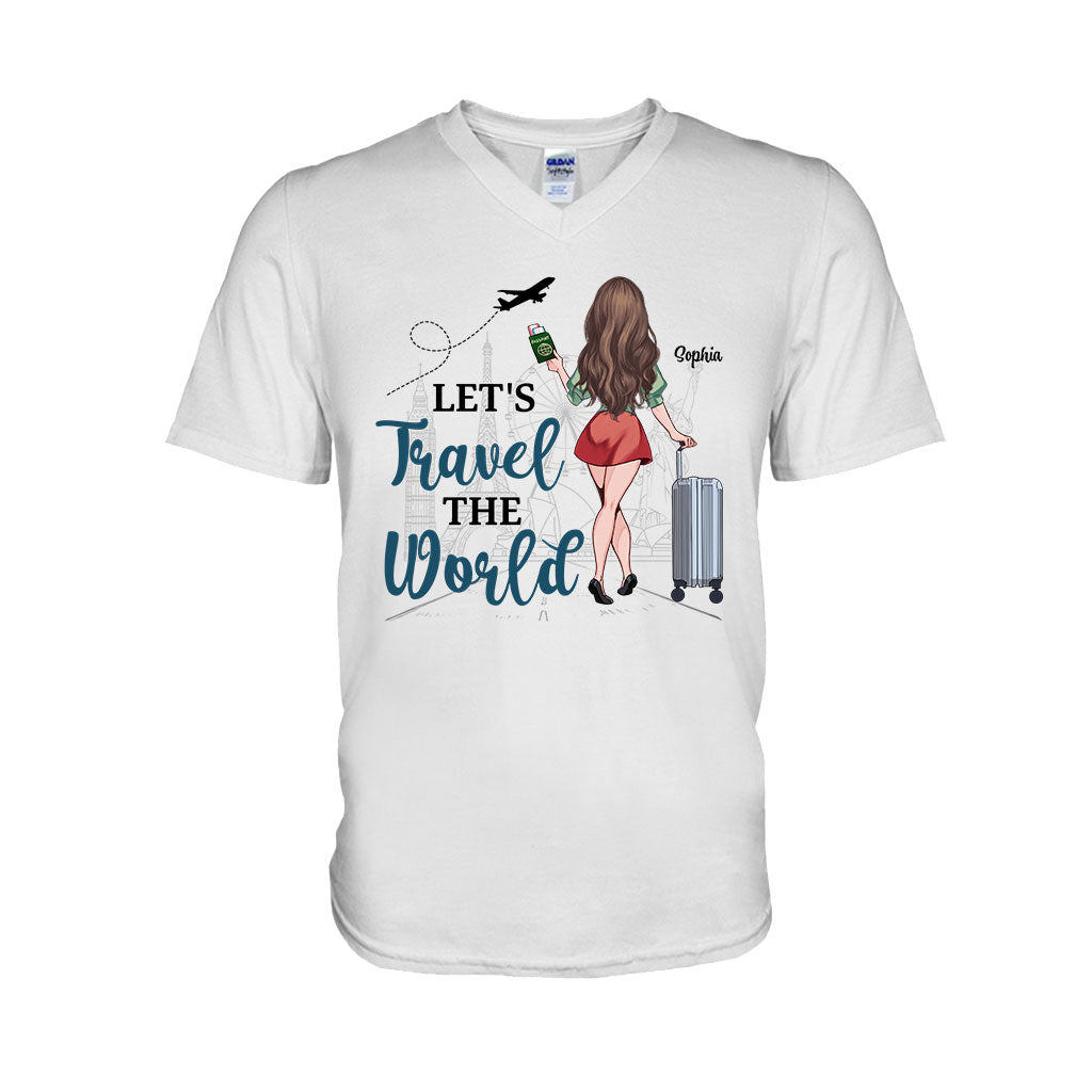 So The Adventure - Travelling gift for mom, daughter, granddaughter, wife, girlfriend, friend - Personalized T-shirt And Hoodie