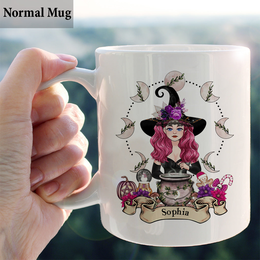 Merry Winter Soltice - Personalized Witch Mug