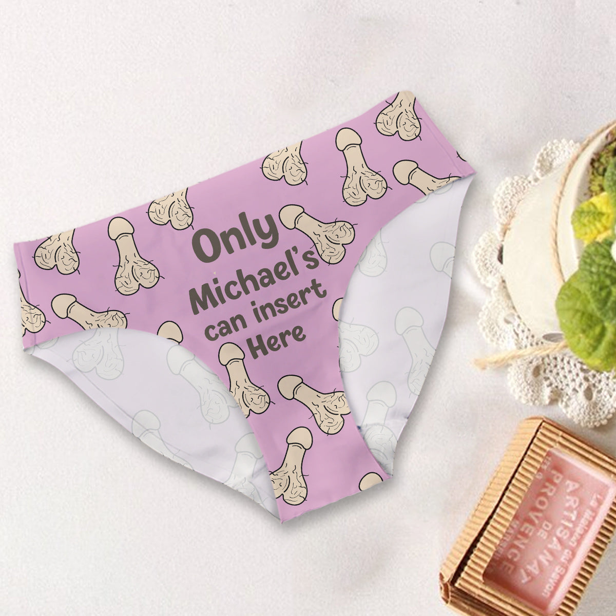 Only You - Personalized Couple Women Briefs