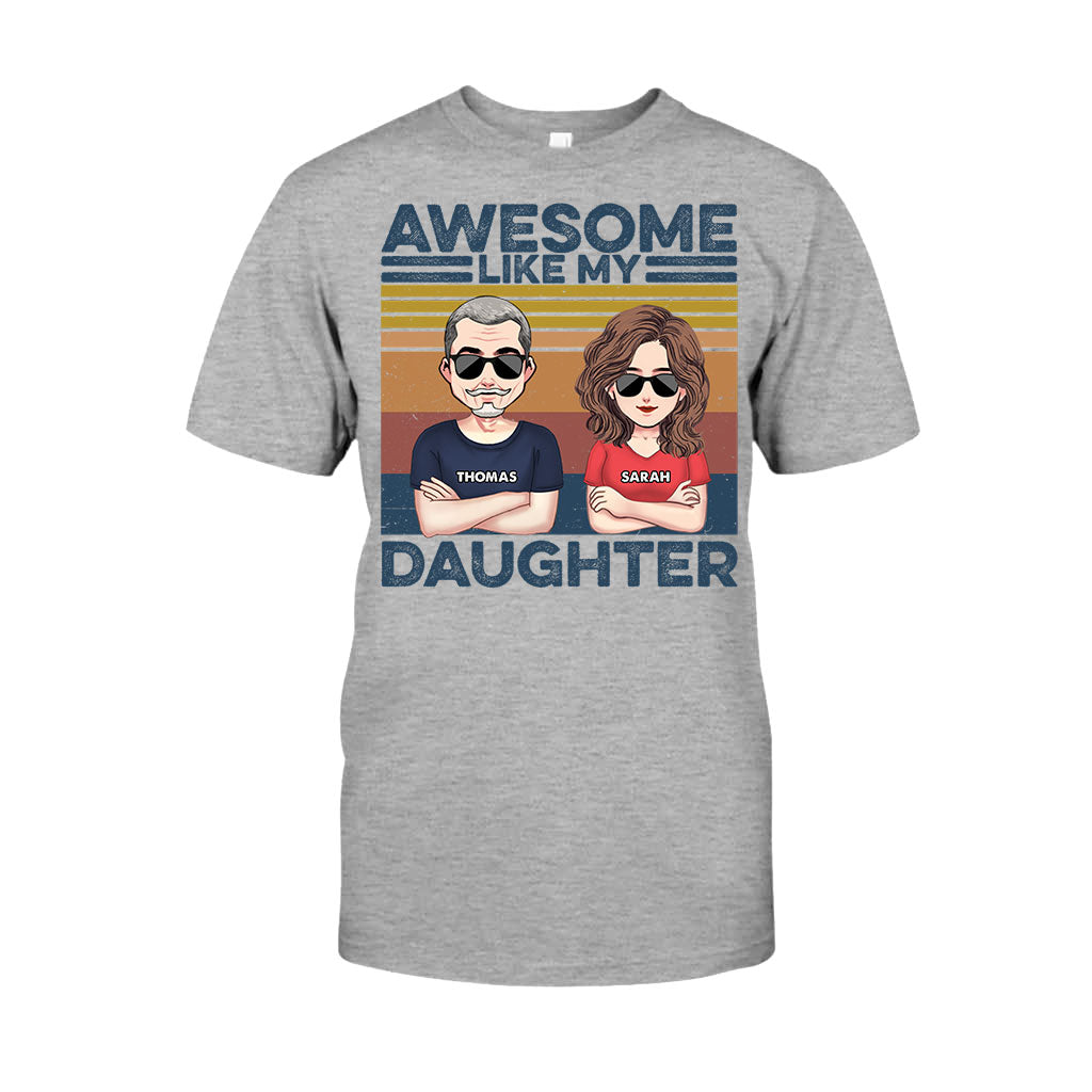 Like Father Like Son - Gift for dad, dad - Personalized T-shirt And Hoodie