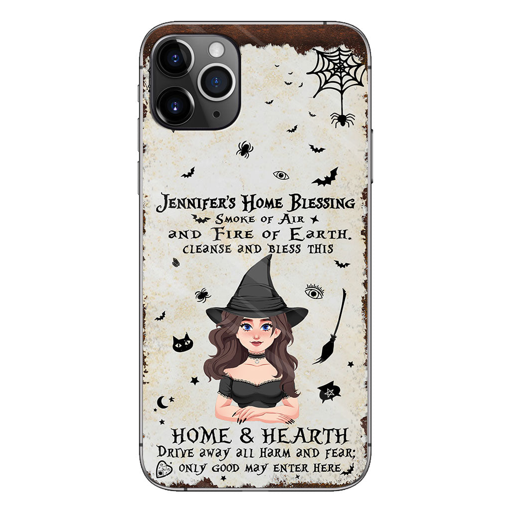 Home Blessing - Personalized Witch Phone Case