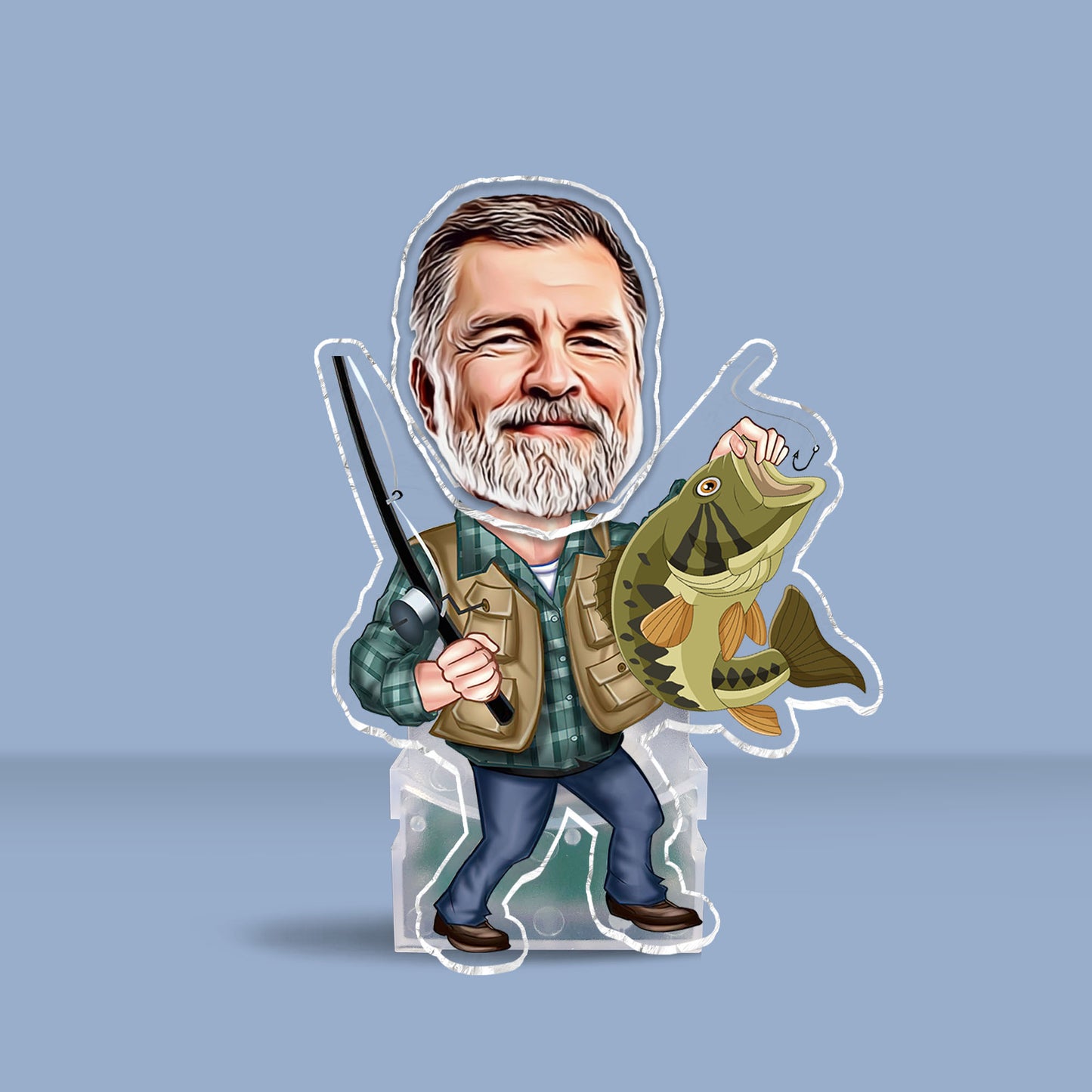 The Shaking Hooker - Personalized Fishing Custom Shaking Head