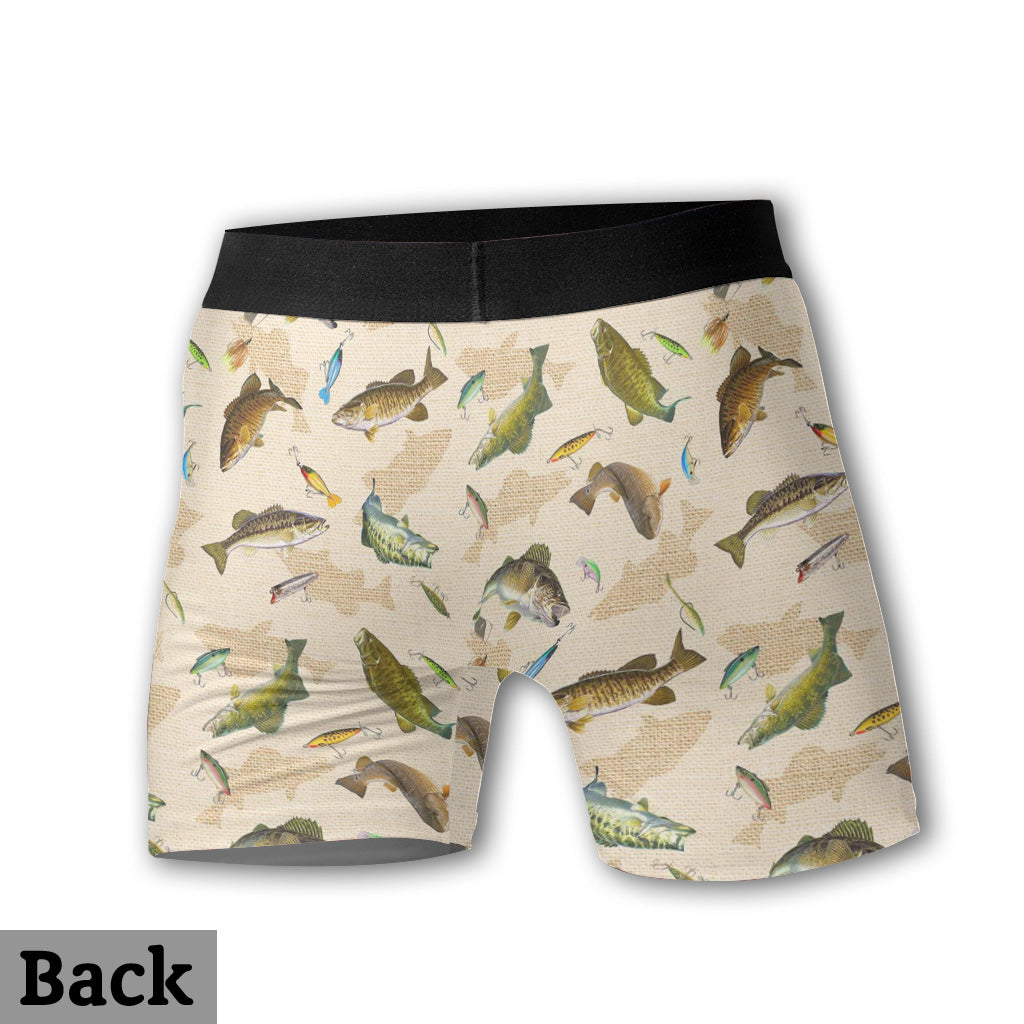 You're The Best Catch Of My Life - Personalized Fishing Men’s Boxer Briefs