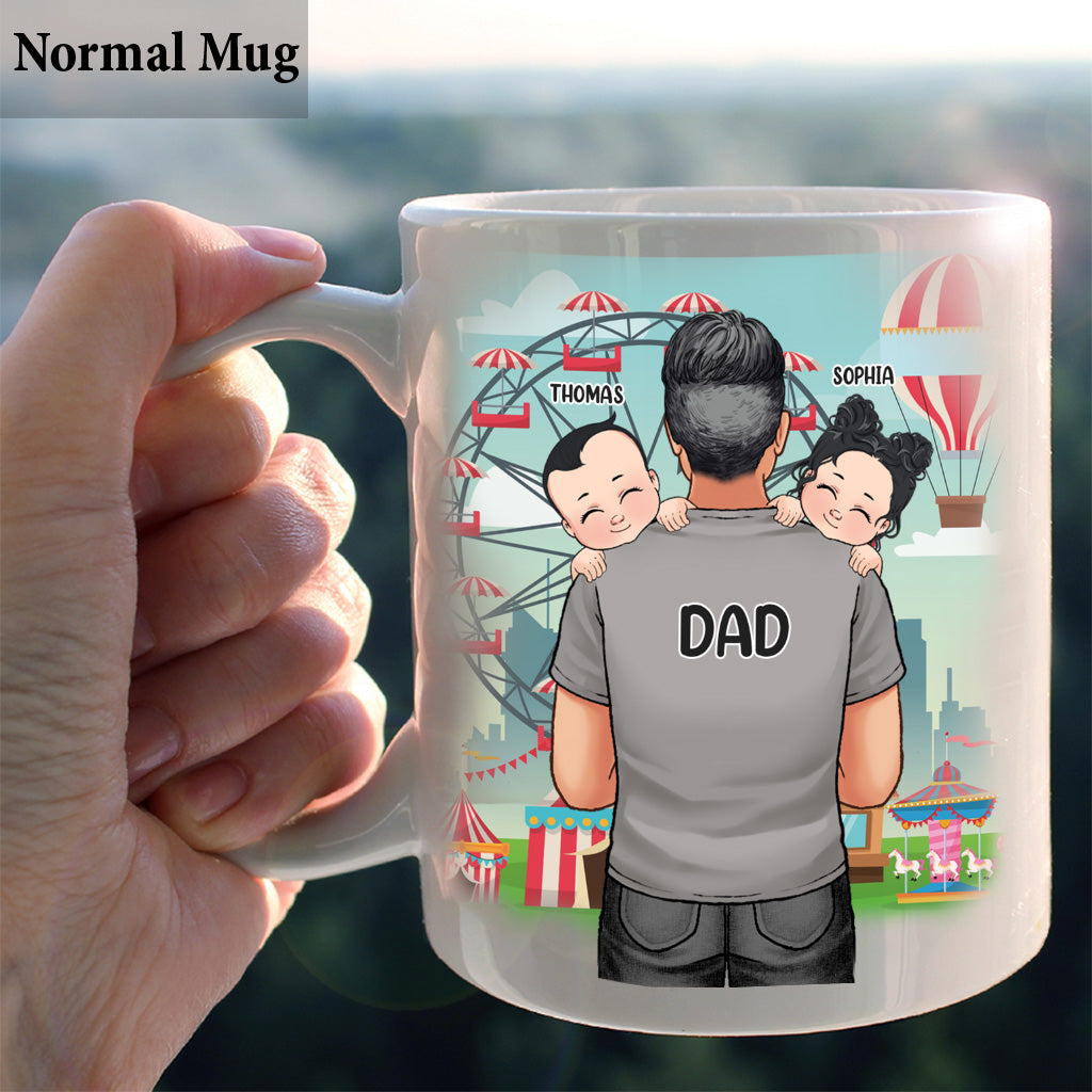 Best Dad Ever - Gift for dad, grandpa, uncle, husband - Personalized Mug