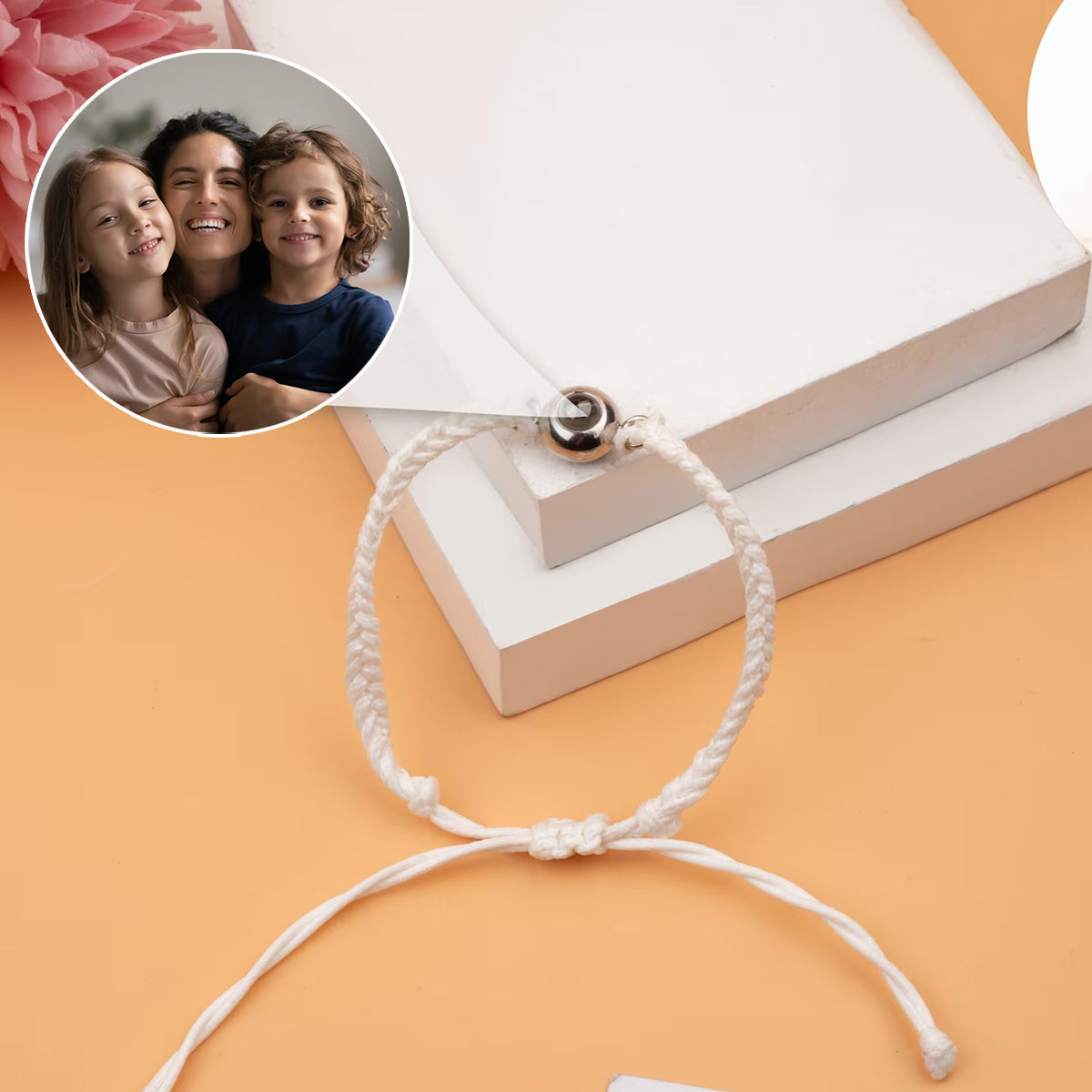 Best Mom Ever - Personalized Mother Projection Bracelet
