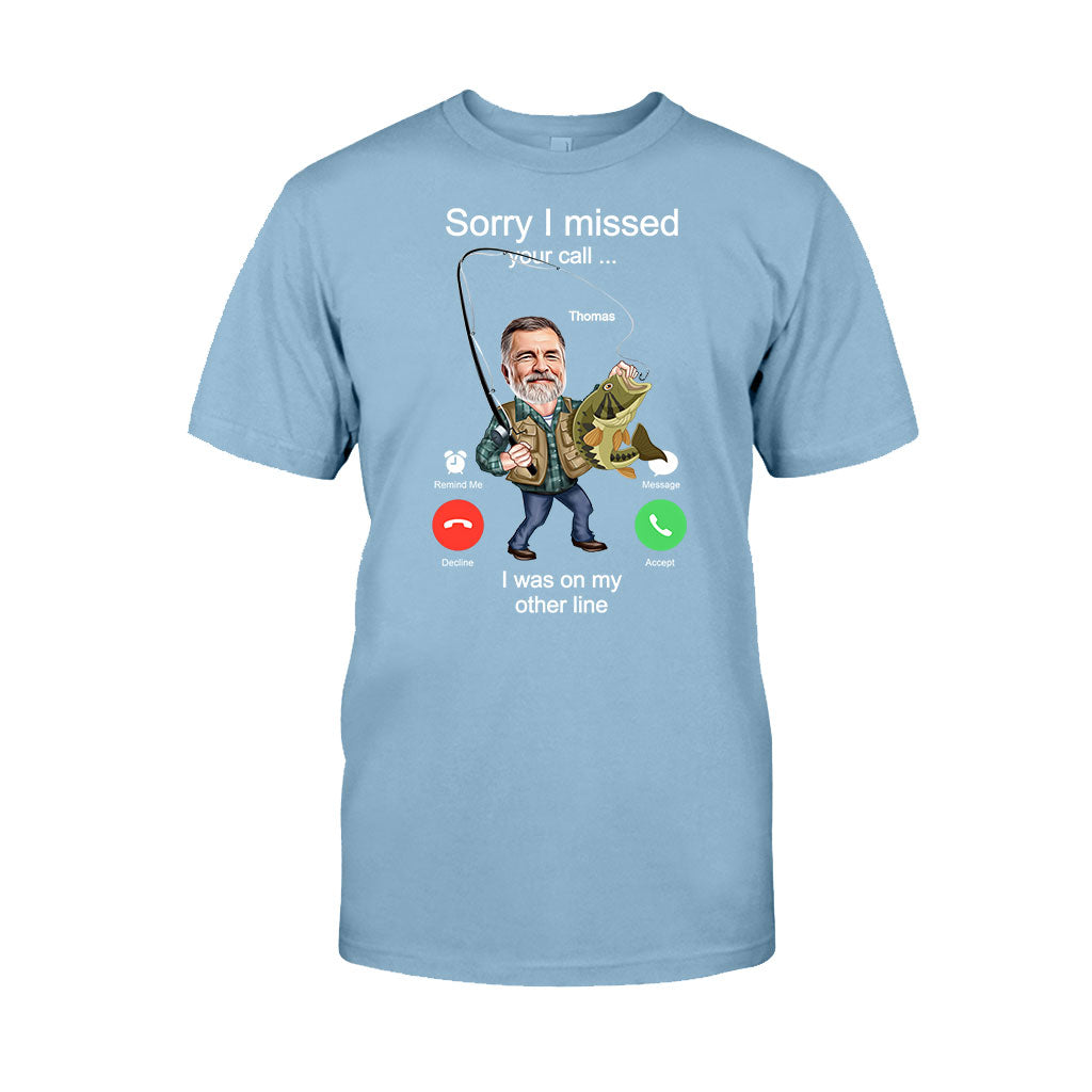 Photo Inserted Funny Fishing Keeping It Reel - Personalized Fishing T-shirt And Hoodie