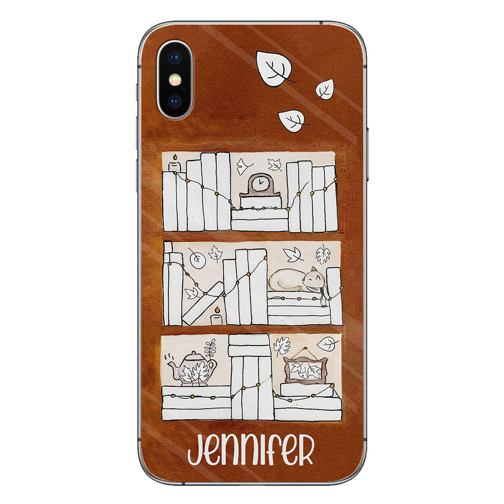 Four Seasons Reading Tracker - Personalized Book Phone Case
