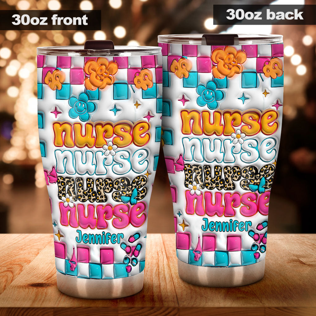 Nurse Life - Personalized Nurse Tumbler