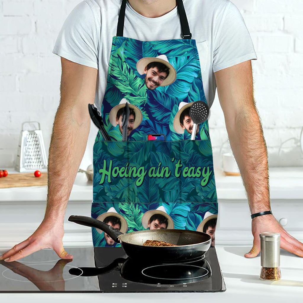 And Into The Garden - Gardening gift for mom, dad, grandma, him, her, wife, husband, girlfriend, boyfriend - Personalized Apron