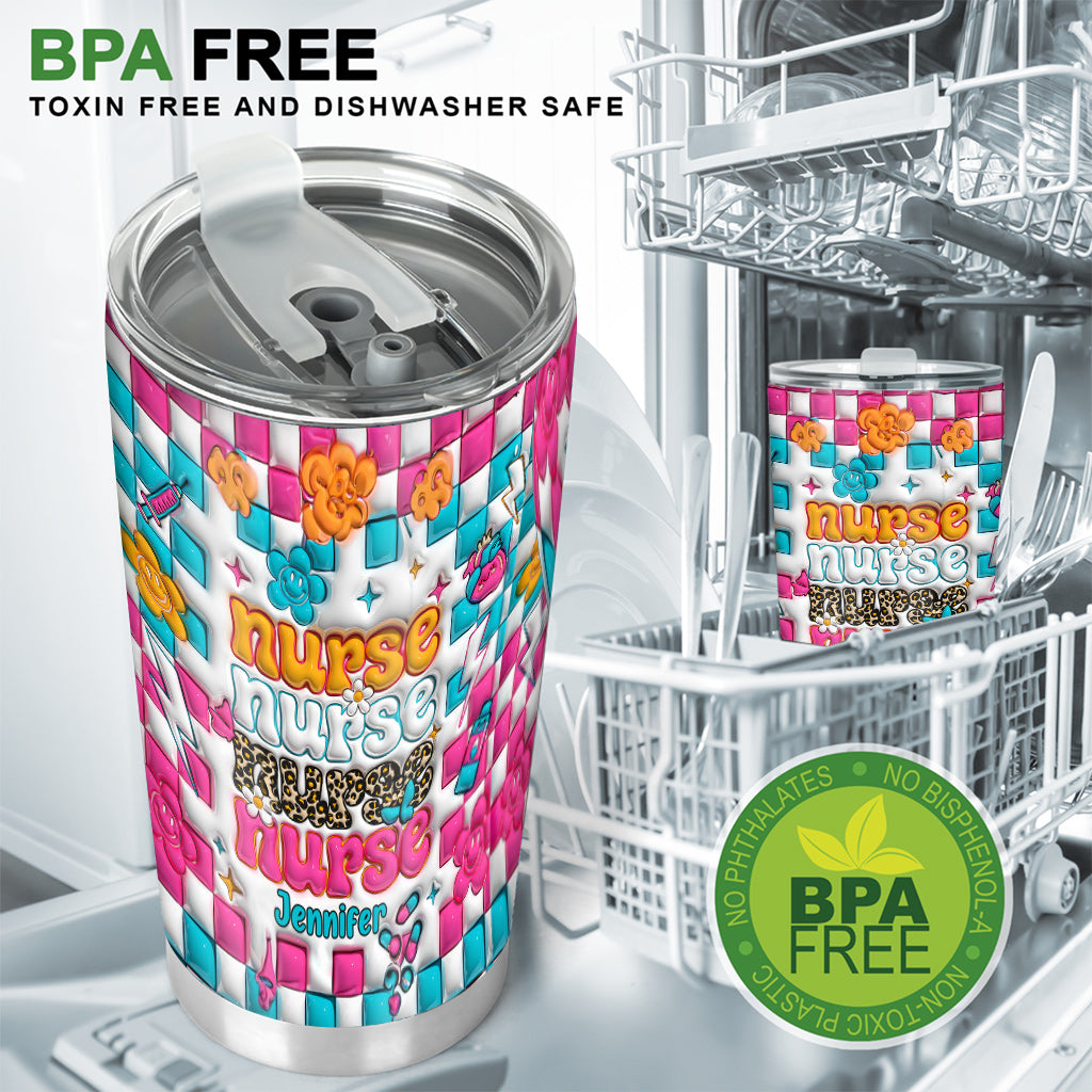 Nurse Life - Personalized Nurse Tumbler