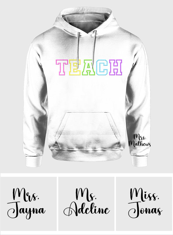 A Great Teacher - Personalized Teacher All Over Shirt