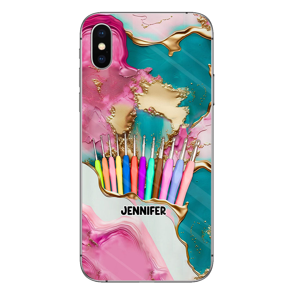 Love Crocheting - Personalized Crocheting Phone Case