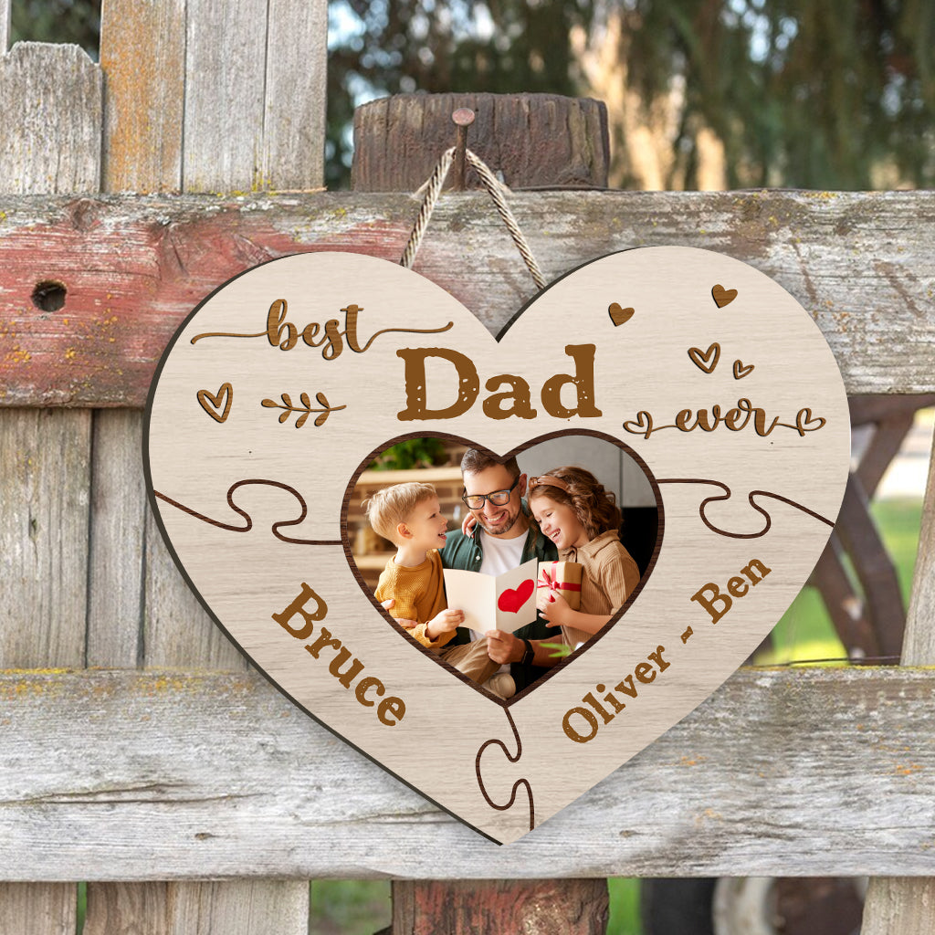 Best Nana Ever - Gift for grandma, grandpa, mom, dad, aunt, uncle, sister, brother - Personalized Wood Sign