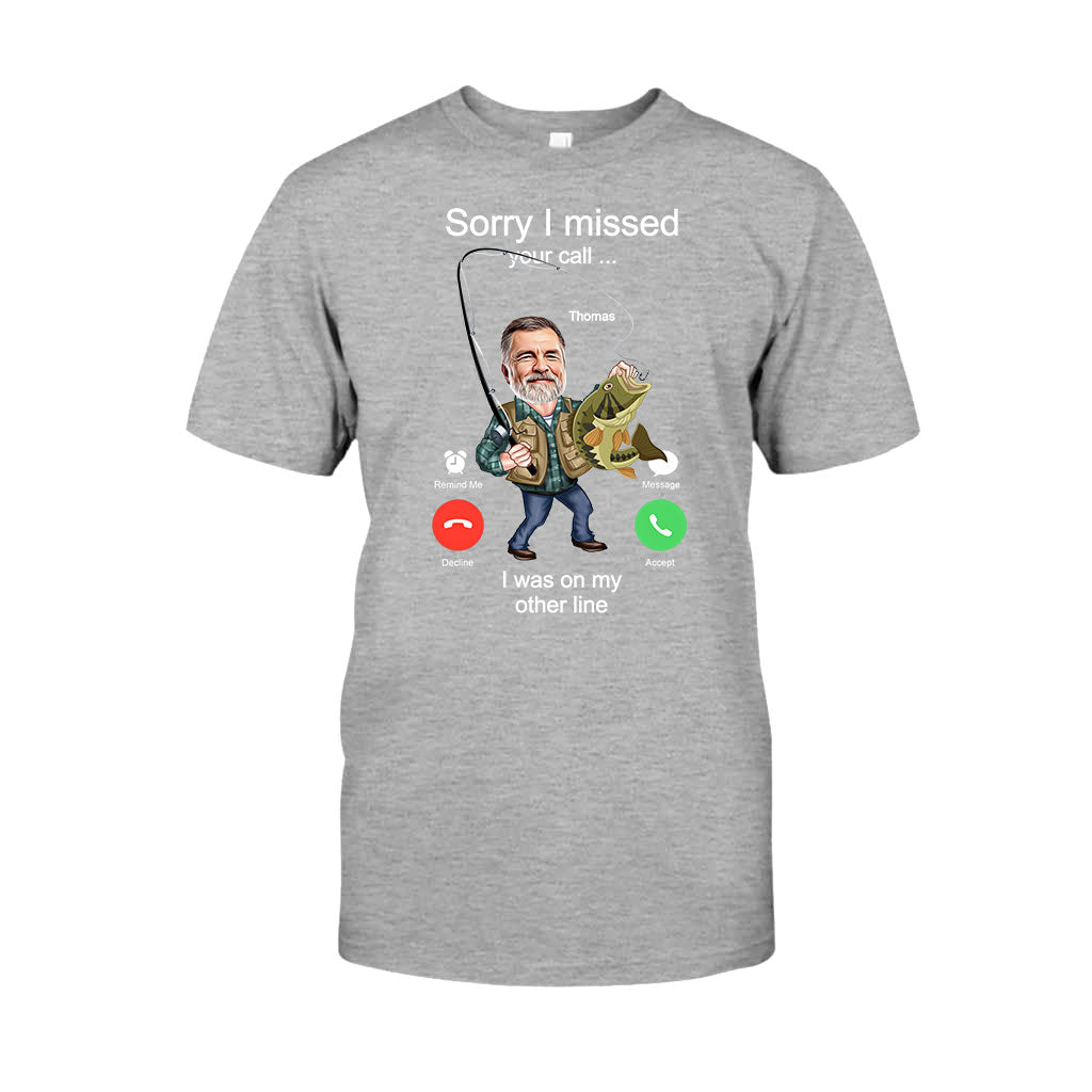 Photo Inserted Funny Fishing Keeping It Reel - Personalized Fishing T-shirt And Hoodie