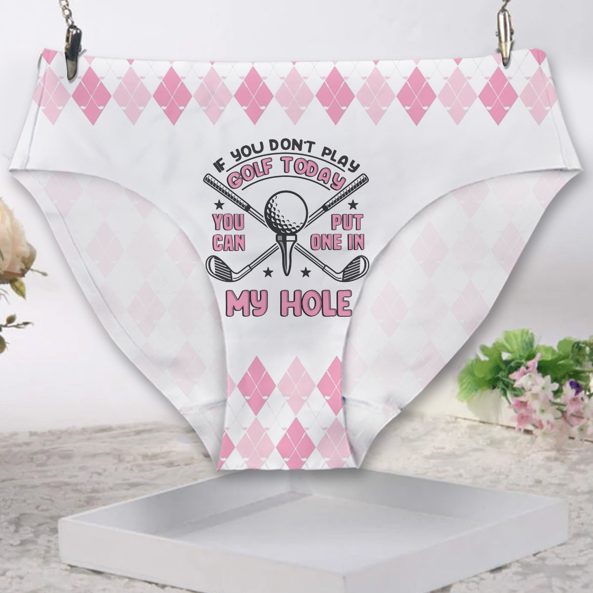 If You Don't Play Golf - Personalized Golf Women Briefs