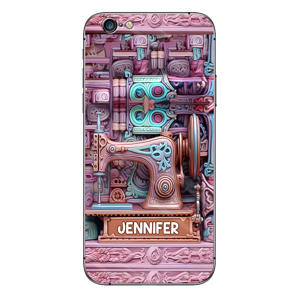 Love Sewing - Personalized Sewing Phone Case