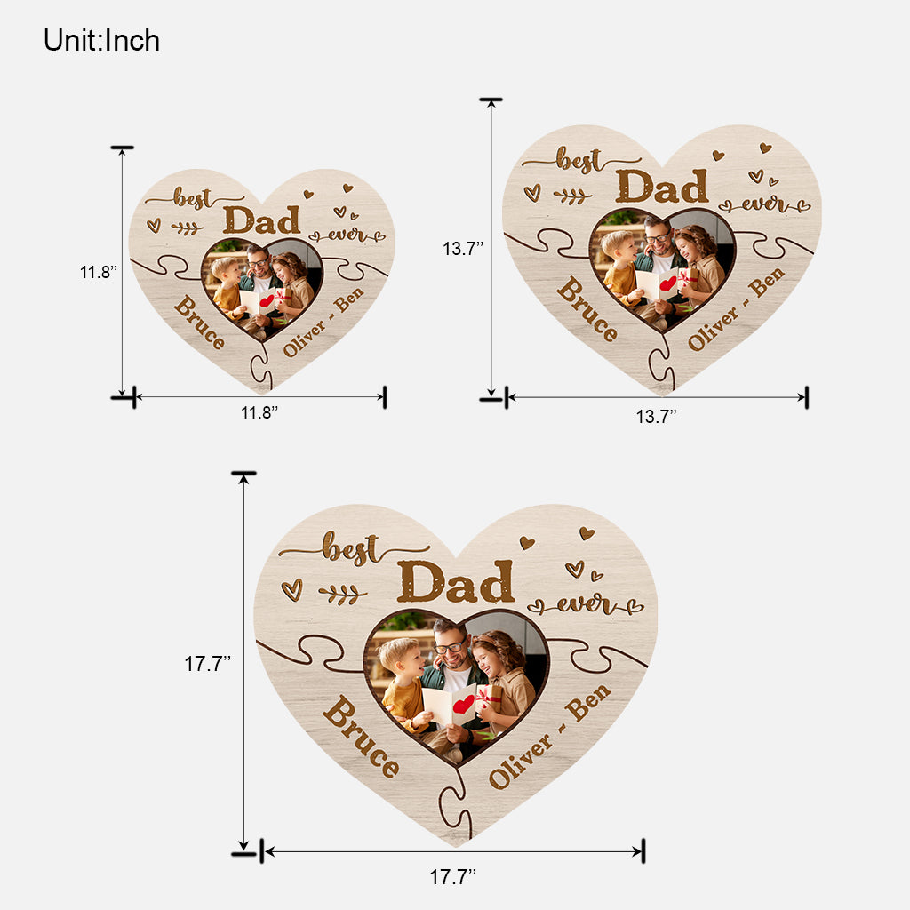 Best Nana Ever - Gift for grandma, grandpa, mom, dad, aunt, uncle, sister, brother - Personalized Wood Sign