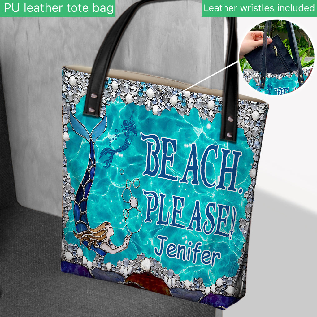 Life Is Better At The Beach - Personalized Sea Lover Tote Bag