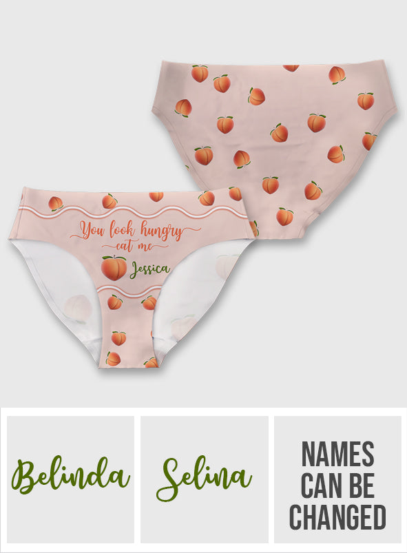 Eat Me - Personalized Couple Women's Briefs
