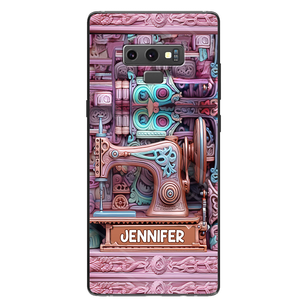 Love Sewing - Personalized Sewing Phone Case