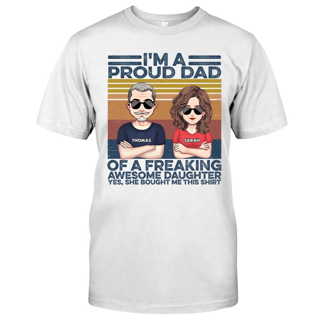 Like Father Like Son - Gift for dad, dad - Personalized T-shirt And Hoodie