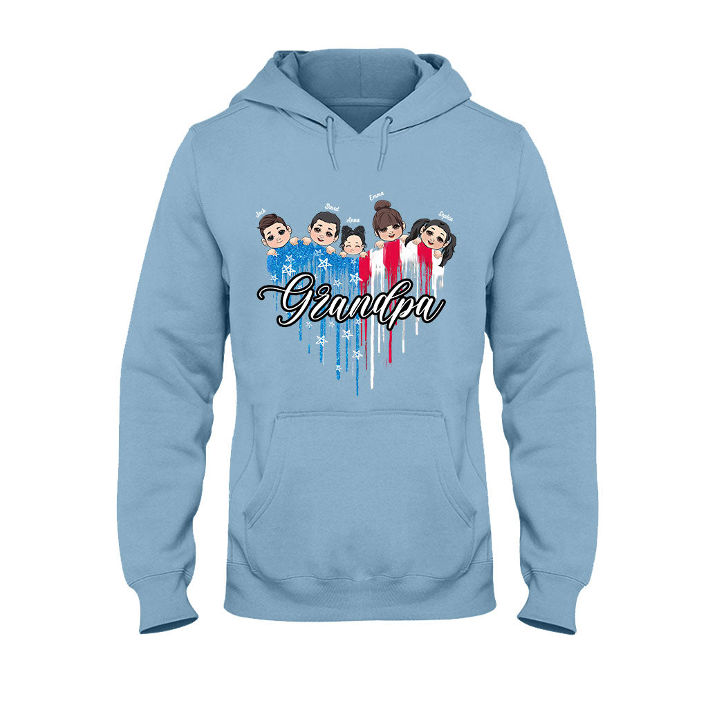 Best Grandma Ever - Gift for grandma, mom, dad, grandpa, aunt, uncle - Personalized T-shirt And Hoodie