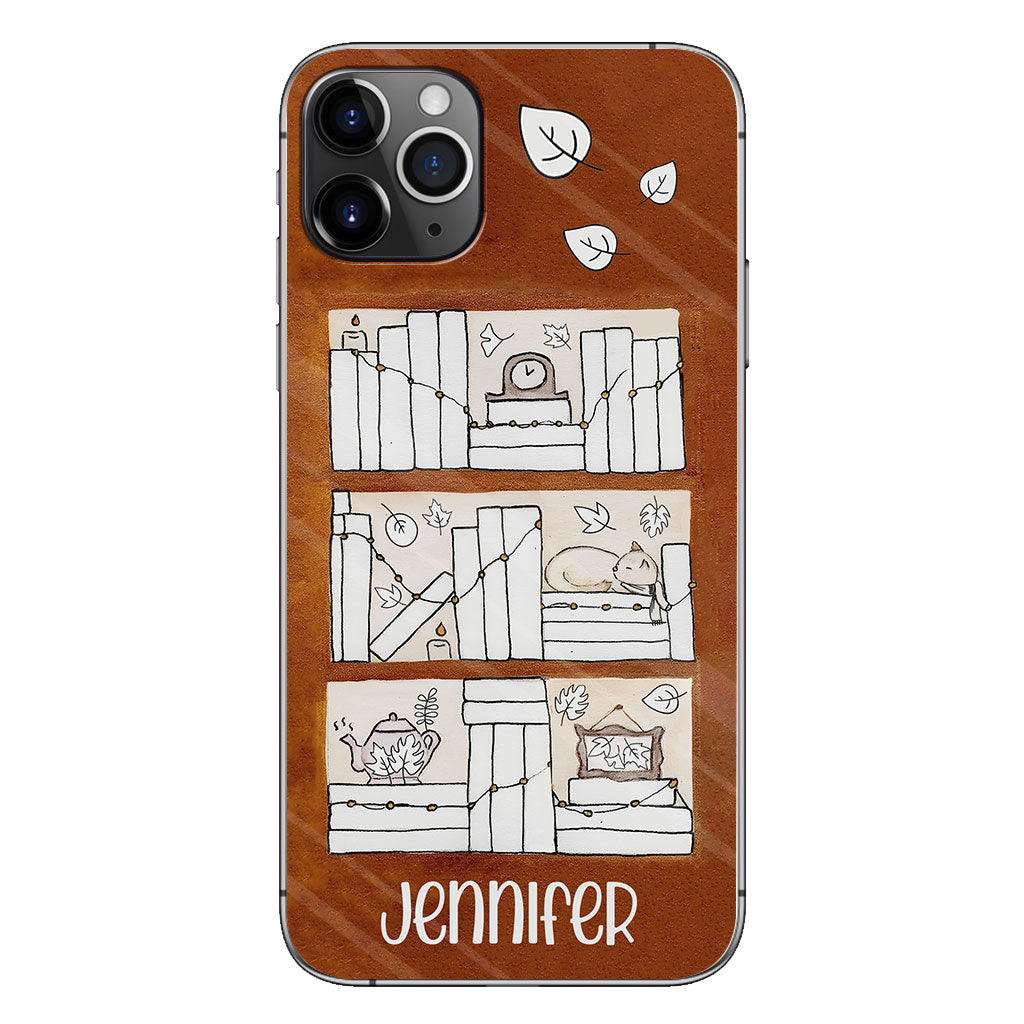Four Seasons Reading Tracker - Personalized Book Phone Case