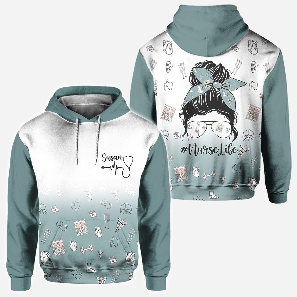 Nurse Jacket - Personalized Nurse All Over Shirt