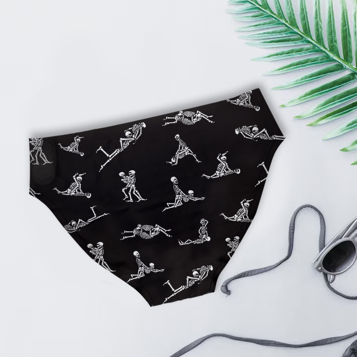 Let's Bone - Personalized Skull Women Briefs & Men Boxer Briefs