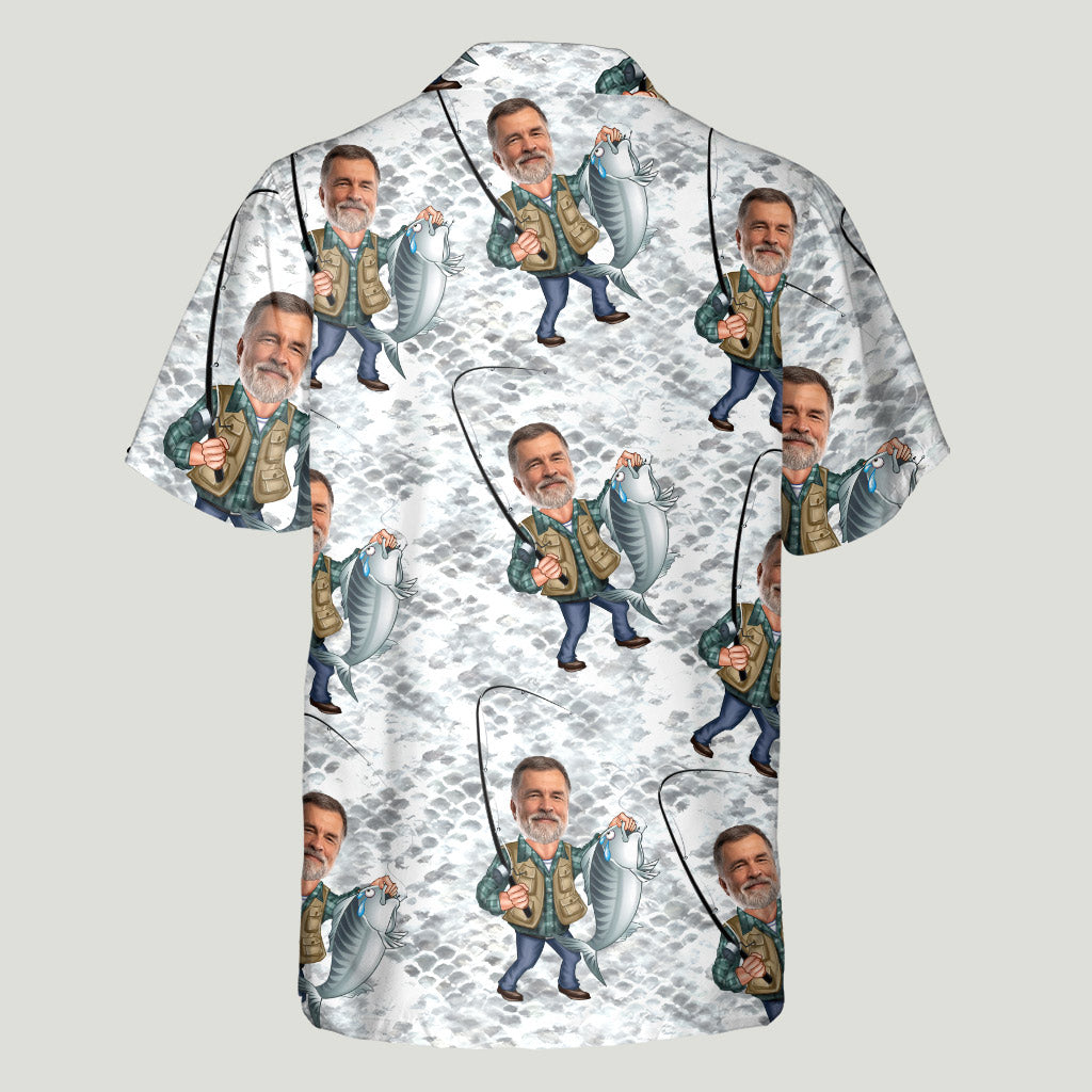 Master Baiter - Personalized Fishing Hawaiian Shirt