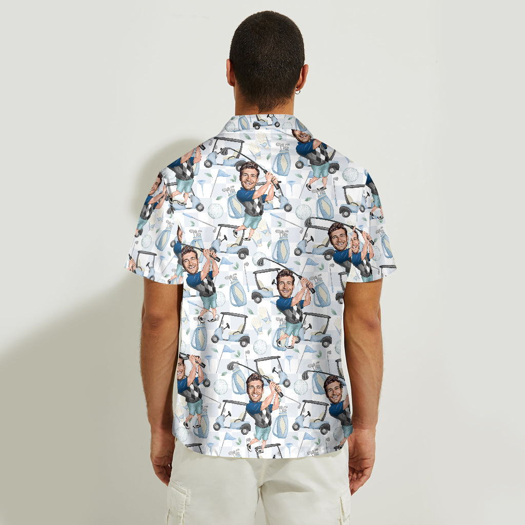 Photo Inserted Funny Golfer - The Best Gift For Dad, Uncle, Husband...