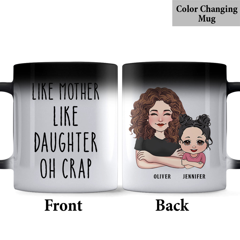 Like Father Like Son - Gift for dad, dad, son - Personalized Mug