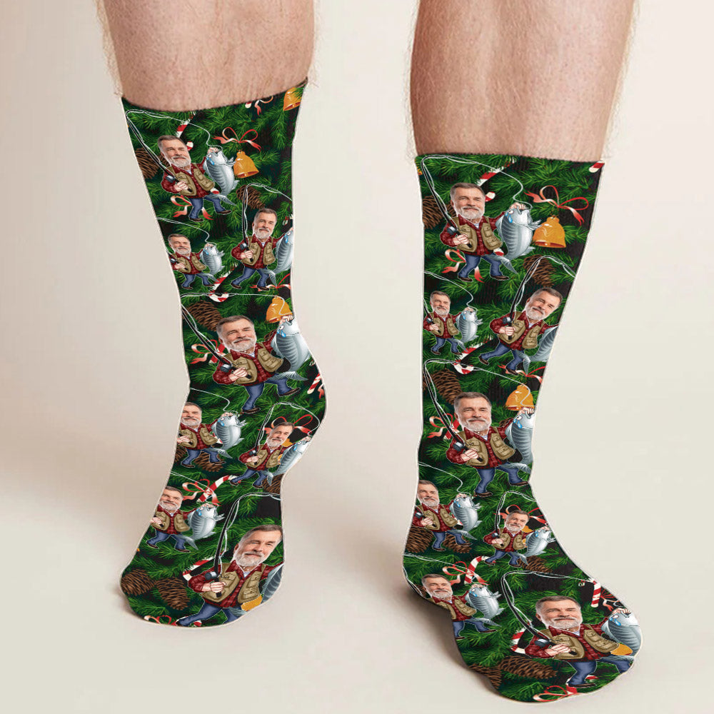 Fishing Lover - Personalized Fishing Socks